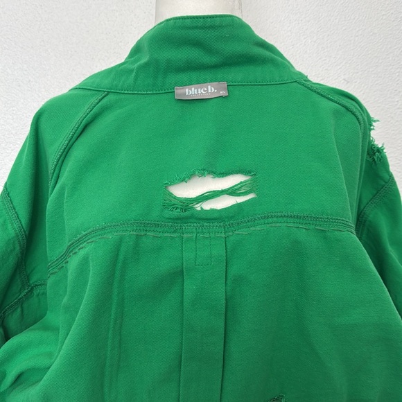 Philadelphia eagles Jean jacket with hanging crystals - Picture 7 of 7